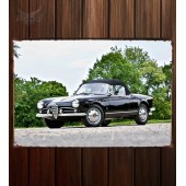 Металлическая табличка Alfa Romeo Giulietta Spider (750 101)